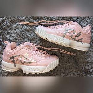 Fila Womens Disruptor Platform Sneakers